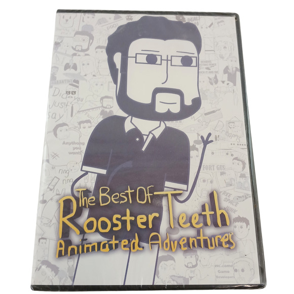 The Best of Rooster Teeth Animated Adventures & Vol. 2 DVD Comedy Collection Set - Picture 2 of 11
